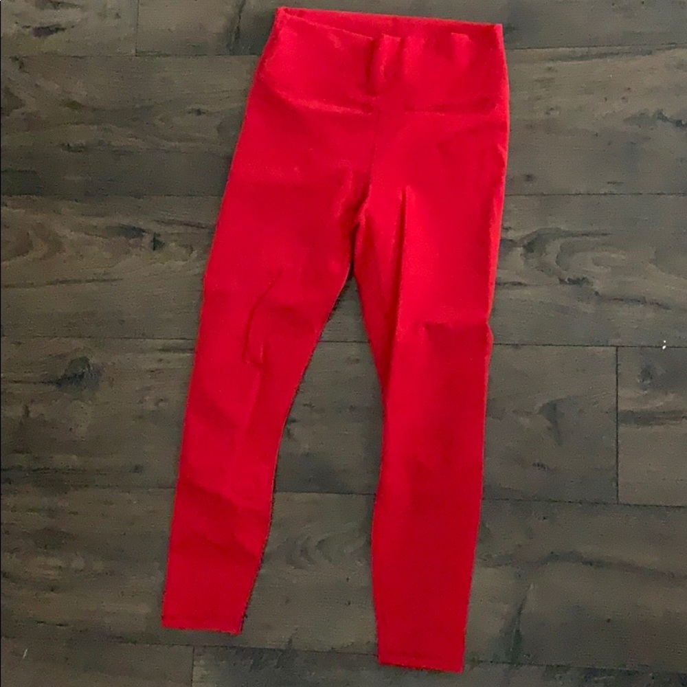 Red Fabletics Two Piece Set - image 2